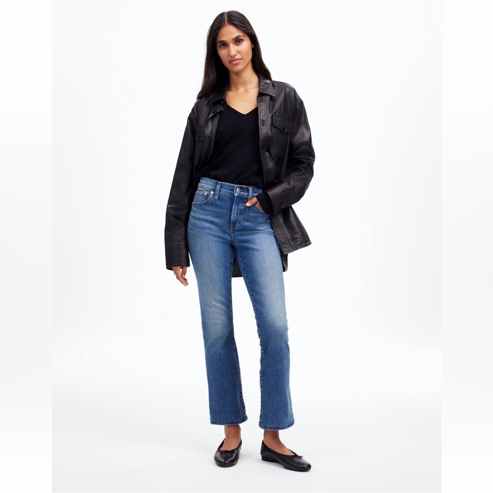 Madewell kick out crop - size 27